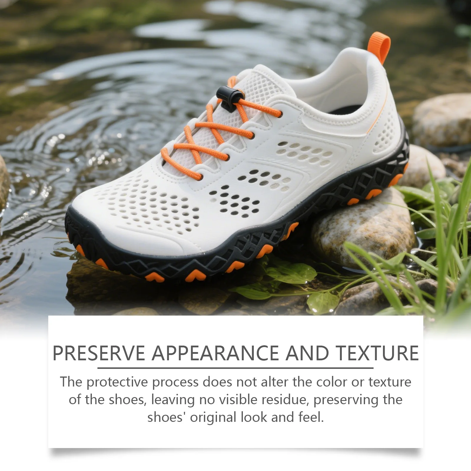 Instant Water Repellent Spray, Portable Anti-Fouling Shoe Protector, Invisible Shield for Rain & Stains