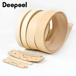 Deepeel-Ceinture en cuir de vachette première couche avec broche, accessoires d'artisanat faits à la main bricolage, 18mm, 24 cm, 29mm, 34mm, 38mm x 110 cm, 120cm, 1 pièce