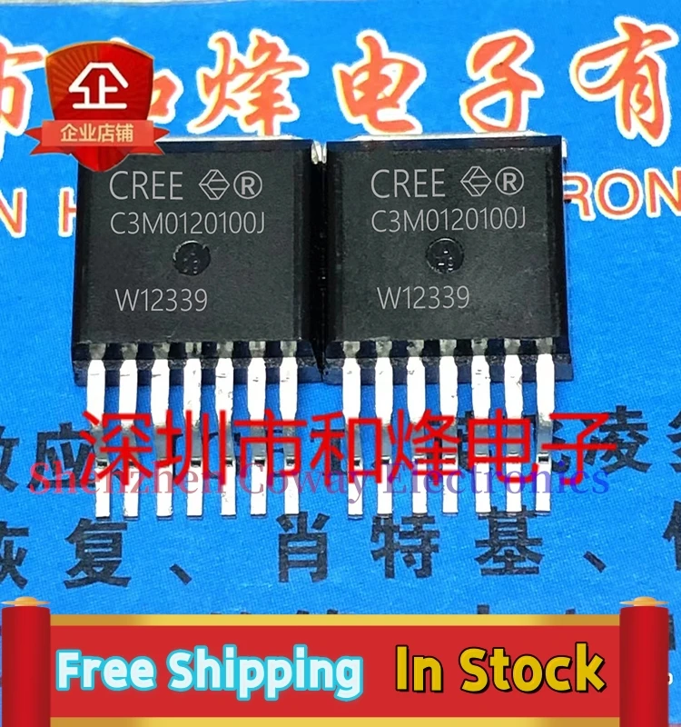 

10PCS-30PCS C3M0120100J TO-263-7 MOS 1000V 22A In Stock Fast Shipping