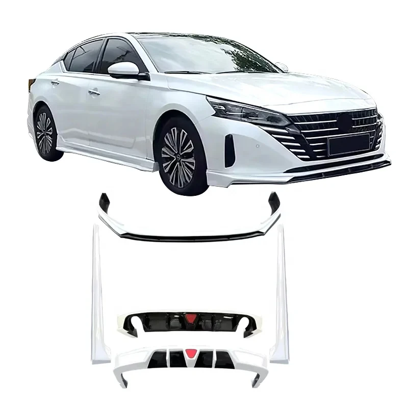 New Teana ALTIMA 2022-2024 Hatchback ABS Material Full Set Sports Style Car Body Kits Front Rear Diffuser Lip