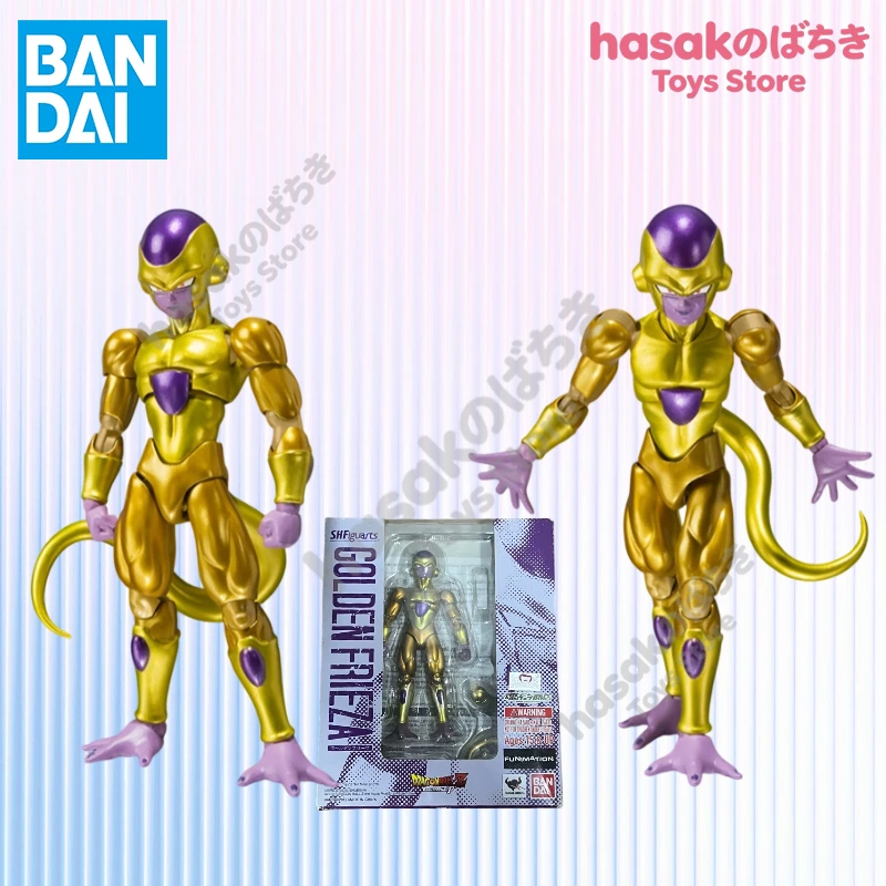 100% Original Bandai SH Figuarts SHF Dragon Ball Golden Freezai Action Figures Anime Model Toys Figura PVC Gifts In Stock