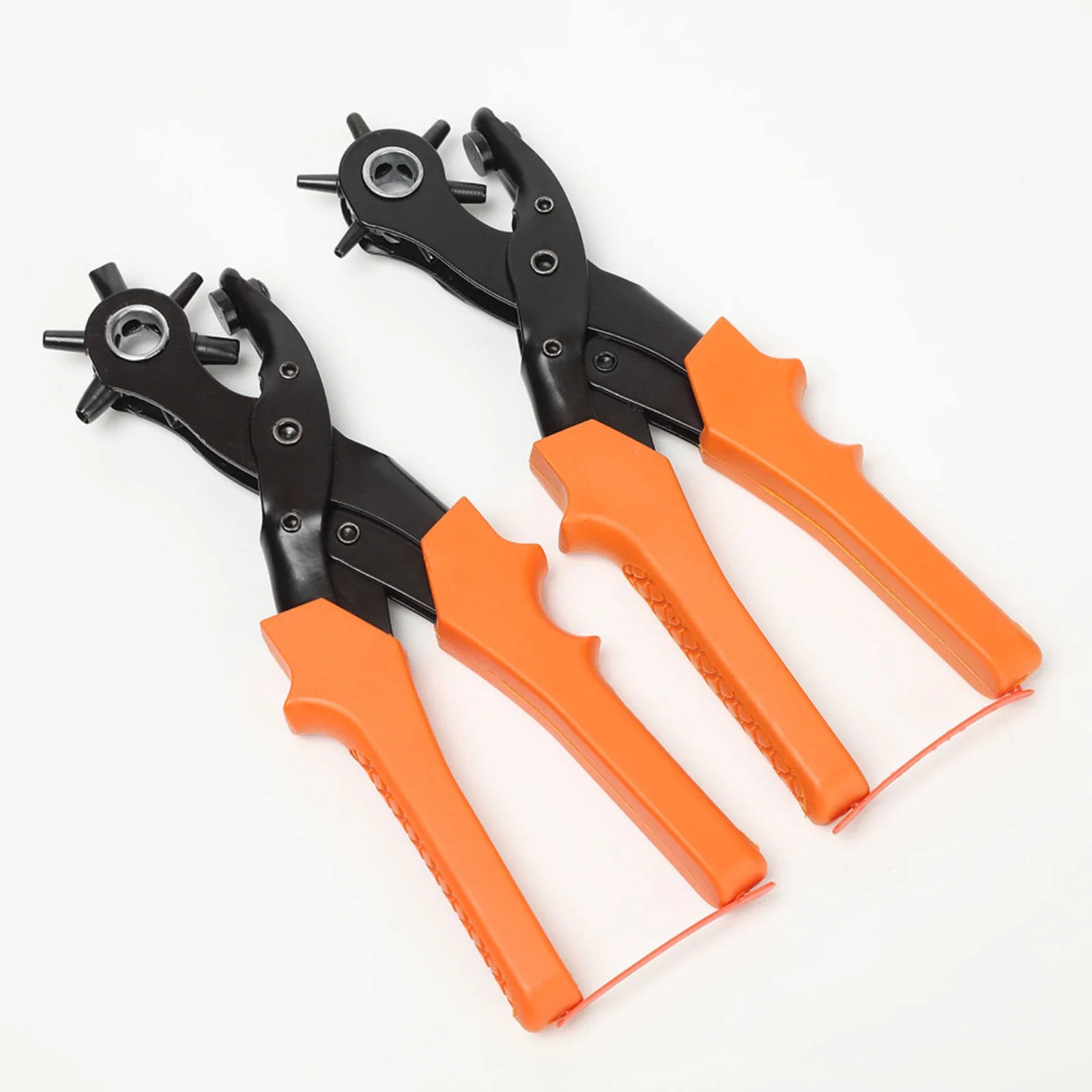 1pc pinza per punzonatura in lega a doppia asta punzonatrice righello 45 #   Acciaio al carbonio 3-4,5 * 6,5 mm per strumento di riparazione della bretella del cinturino dell'orologio