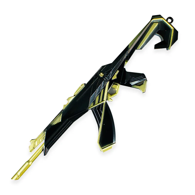 21cm Nowa Figurka z Gry VALORANT Metalowa Rzemiosło Modelarskie Rekwizyty Dekoracja Biurka Ozdoby Prezenty Urodzinowe Zabawki