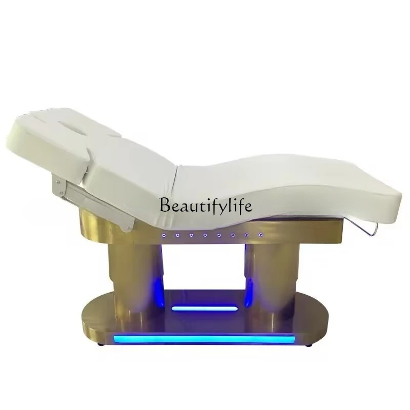 

02*High-end beauty tattoo embroidery body massage massage physiotherapy electric lifting bed