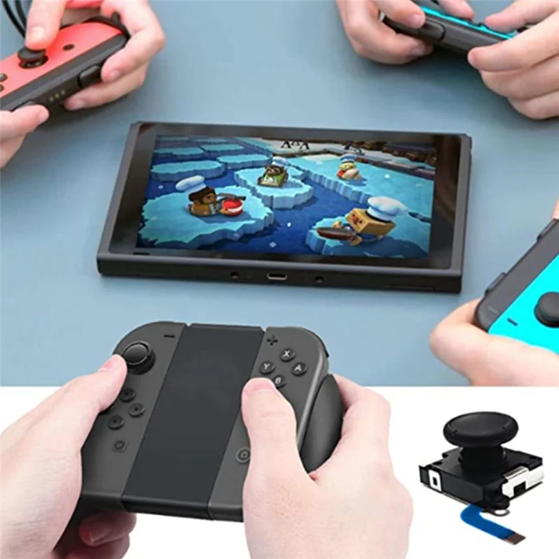 【Top Picks】4PCS Plastic Joystick For Switch 3D Joystick Analog Thumb Stick For Switch Lite Joycon Game Controller Repair Tool