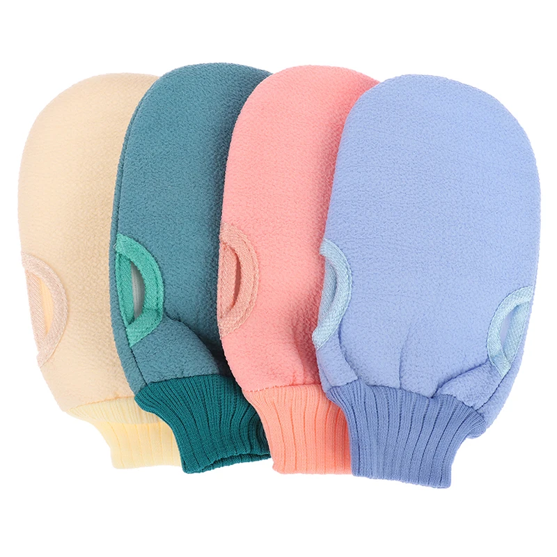 1PCS Bath For Peeling Exfoliating Mitt Gloves For Shower Body Brush Towel Body Massage Sponge Wash Moisturizing SPA Foam