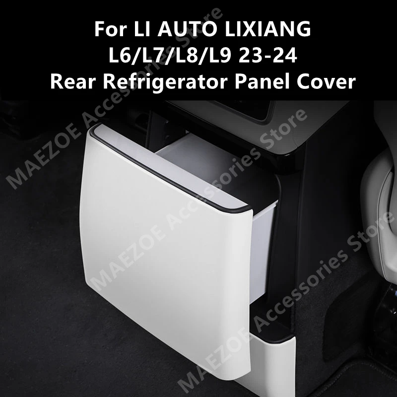 For LI AUTO LIXIANG L6/L7/L8/L9 23-24 Rear Refrigerator Panel Cover,Car Interior Decoration Modification Accessories Refit