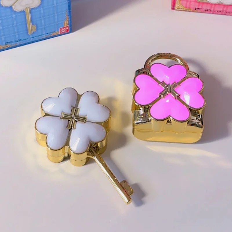 

PB Shugo Chara Transformation Key Hero Toy Enamel Four Leaf Clover Cosplay Props Anime Collectible Decoration Anime Fans