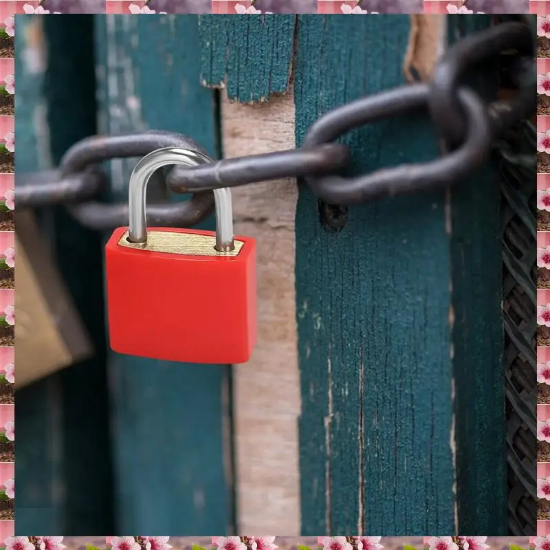 

2025 8 Pack Locks Small Padlock With Key Luggage Gym Locker Lock Mini Colorful Padlock For Outdoor School Home,8 Pack Locks Smal