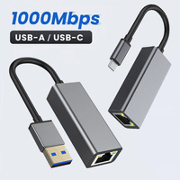 USB Ethernet Adapter USB 3.0 Network Card to USB RJ45 Lan USB Wired Gigabit Network Adapter for PC MacBook Windows XP 7 8 10