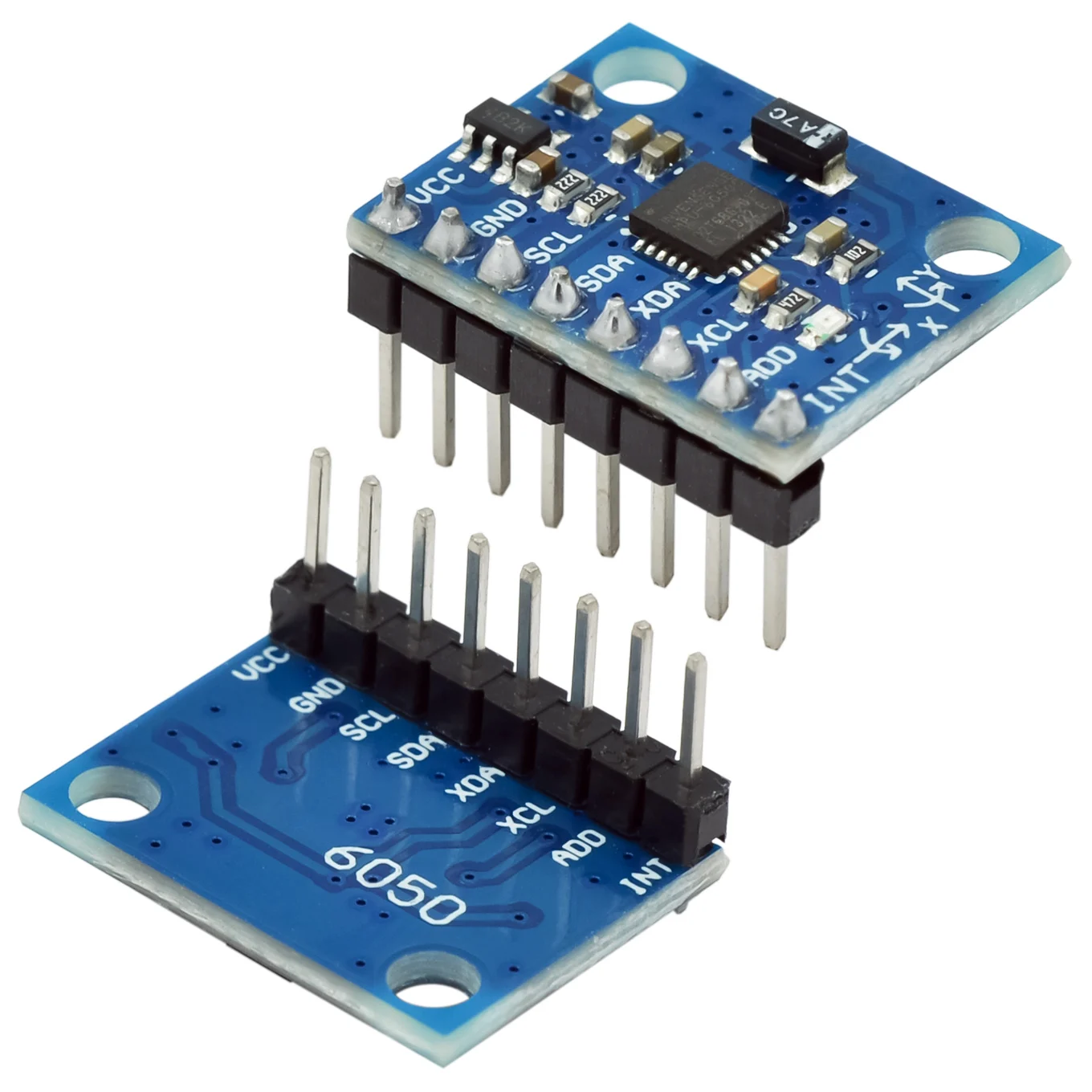 Mpu6050 Arduino Code Lot 2 Modules GY-521 MPU-6050 - Capteur 6 Axes Gyroscope Accéléromètre Pour Arduino Module Bluetooth Arduino