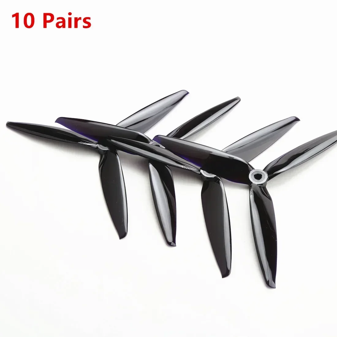 

10Pairs(10CW+10CCW) HQPROP 7X4X3 7040 3-Blade PC Propeller for RC FPV Freestyle 7inch Long Range LR7 Cinelifter Drones DIY Parts