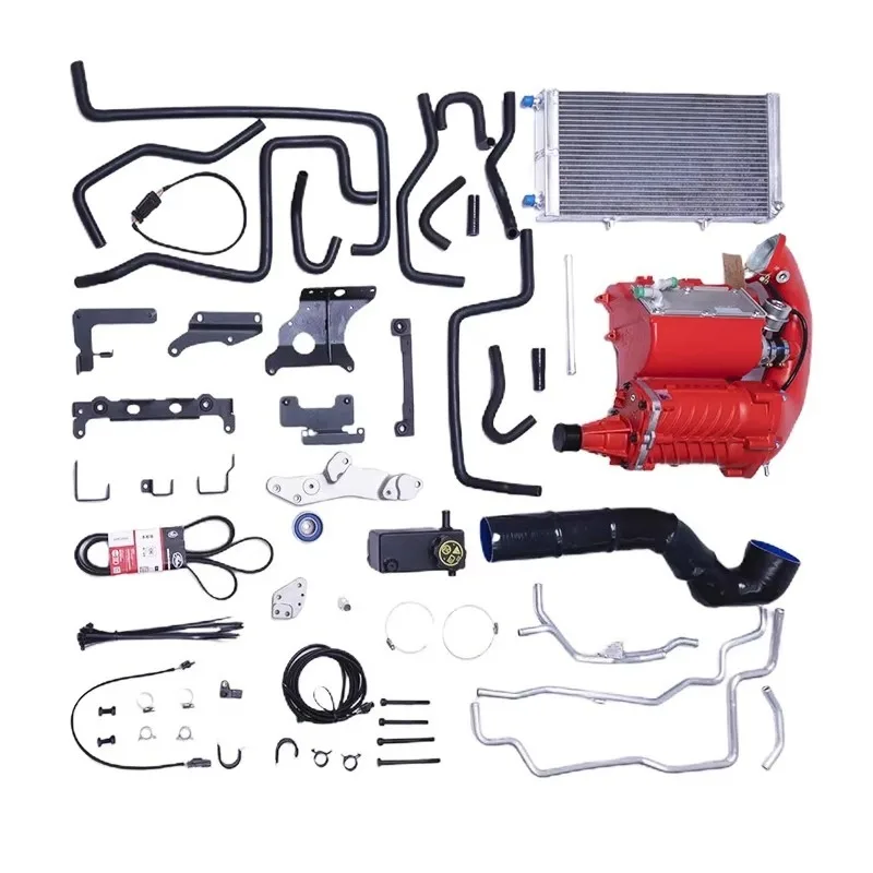 New for Supercharger Auto Engine System Twin Screw Supercharger Kit