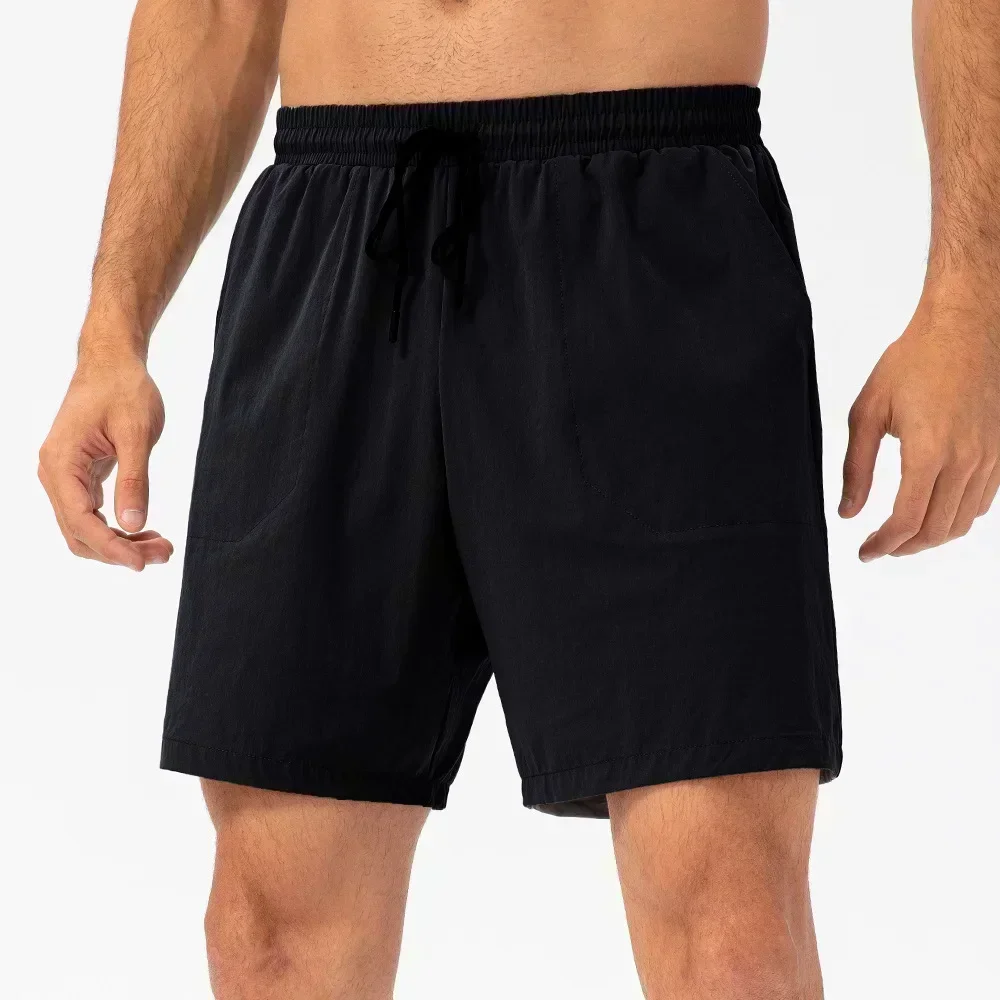 Men Summer Fitness Shorts With The Same Paragraph Are Light,Breathable And Quick-drying Gym Fitness Shorts And Pweaty Pant