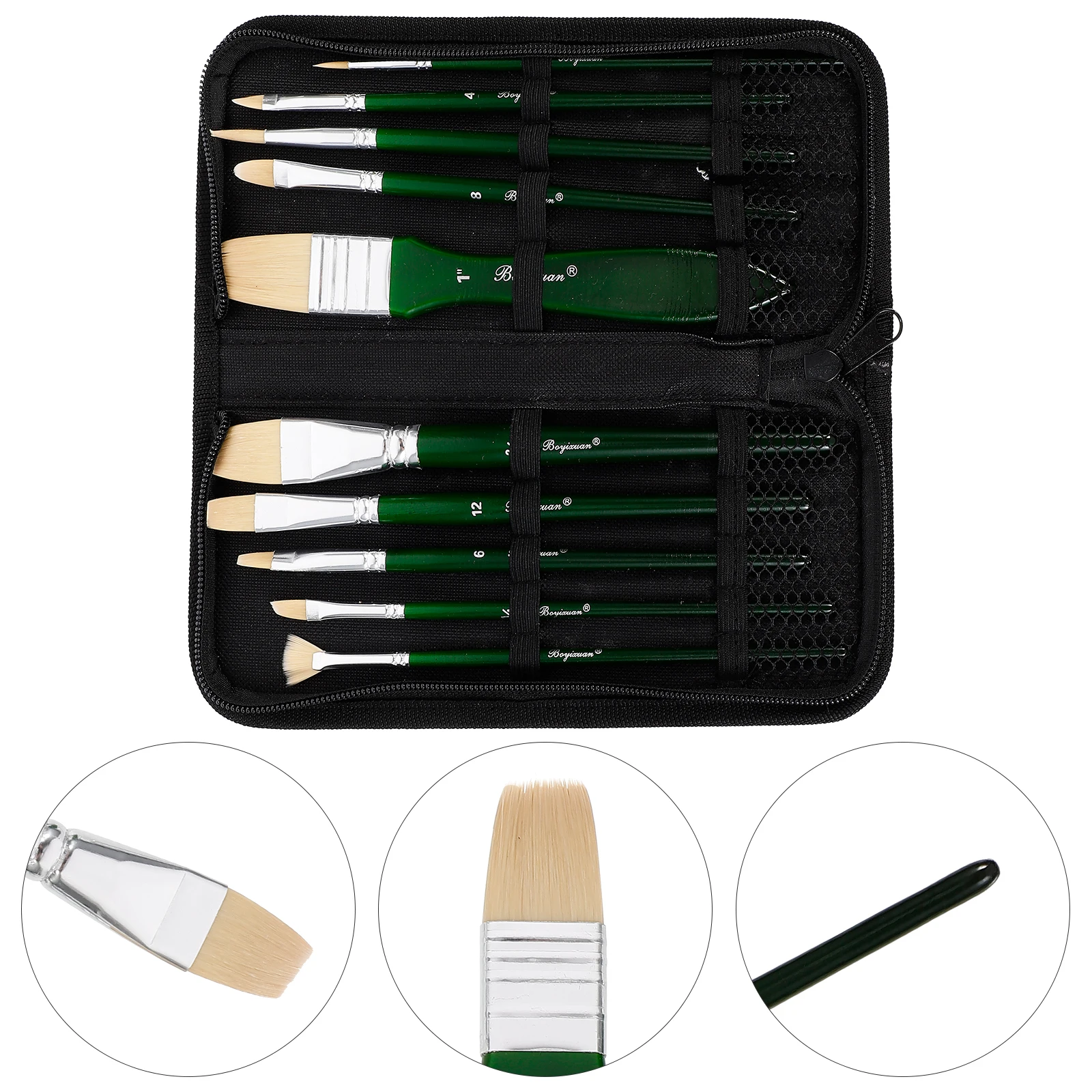 

Watercolor Brushes Brush Watercolor Painting Brush Set Wooden Art Supplies Student Paintbrush Kit For Activities