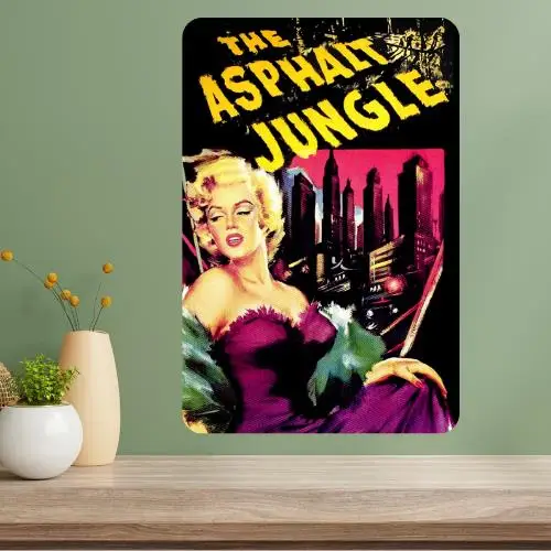 The Asphalt Jungle Classic Movie Metal Poster Sign