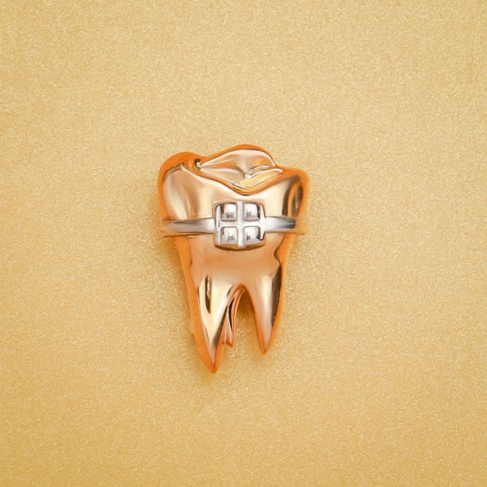 Hanreshe Medical Dental Care Tooth Brooch Pins Dentist Funny Lapel Backpack Badge Jewelry Gift for Doctor Nurse Medicine Student