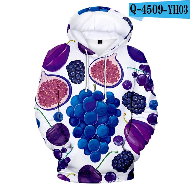 

Fruit 3D Print Fashion Hoodie Men Women Harajuku Long Sleeve Sweatshirts Hip Hop Tracksuits Cool Streetwear Pullovers S-7XL
