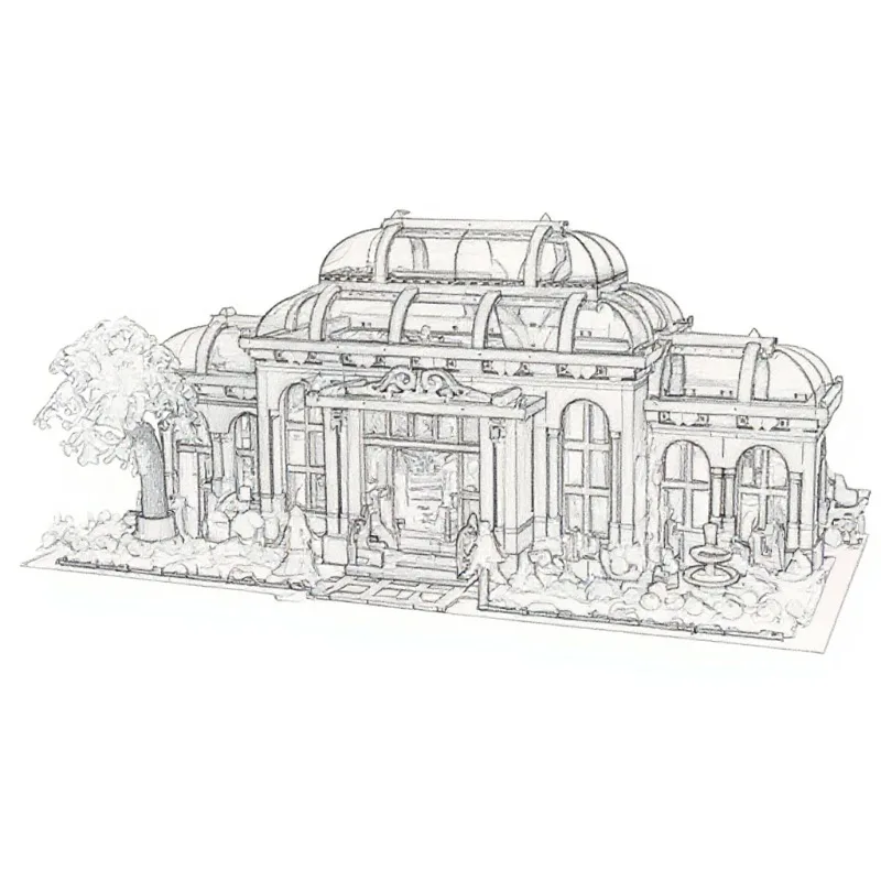 

Новинка 2025, ботанические садовые строительные блоки, сделай сам, сборка, технология, строительные блоки, серия игрушек для детей и взрослых, рождественские подарки