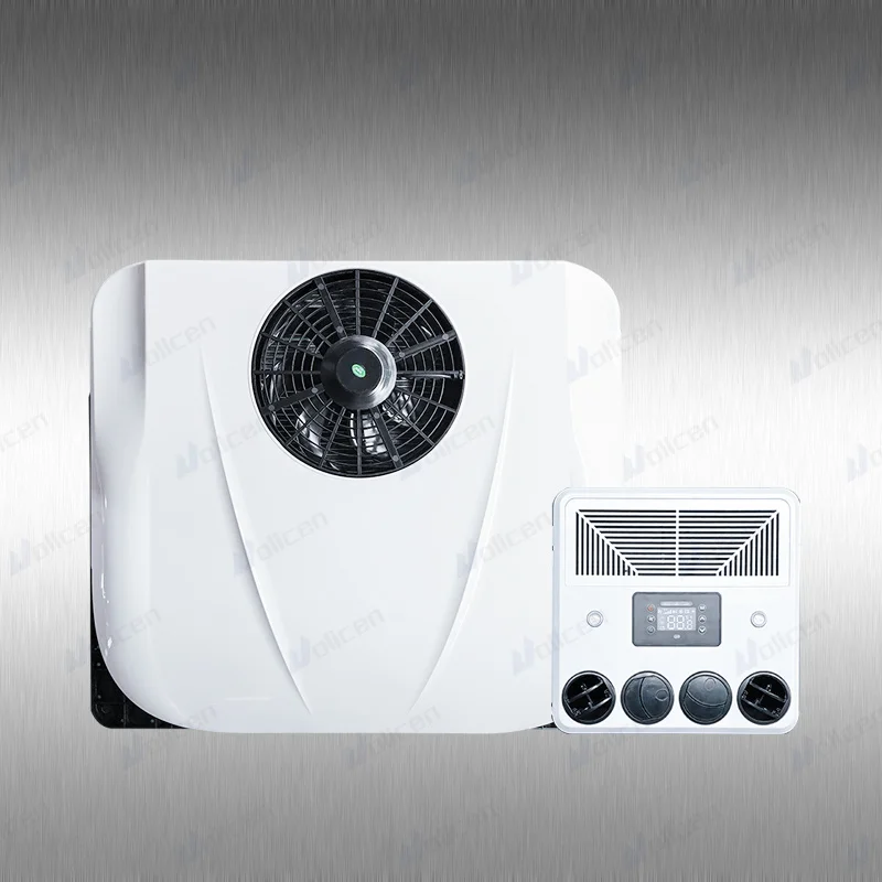 

DC 12V 24V Rooftop Air Conditioners Parking Air Conditioner for Cabin RV Caravan Motorhome Camper Semi Truck Cooler Small Model