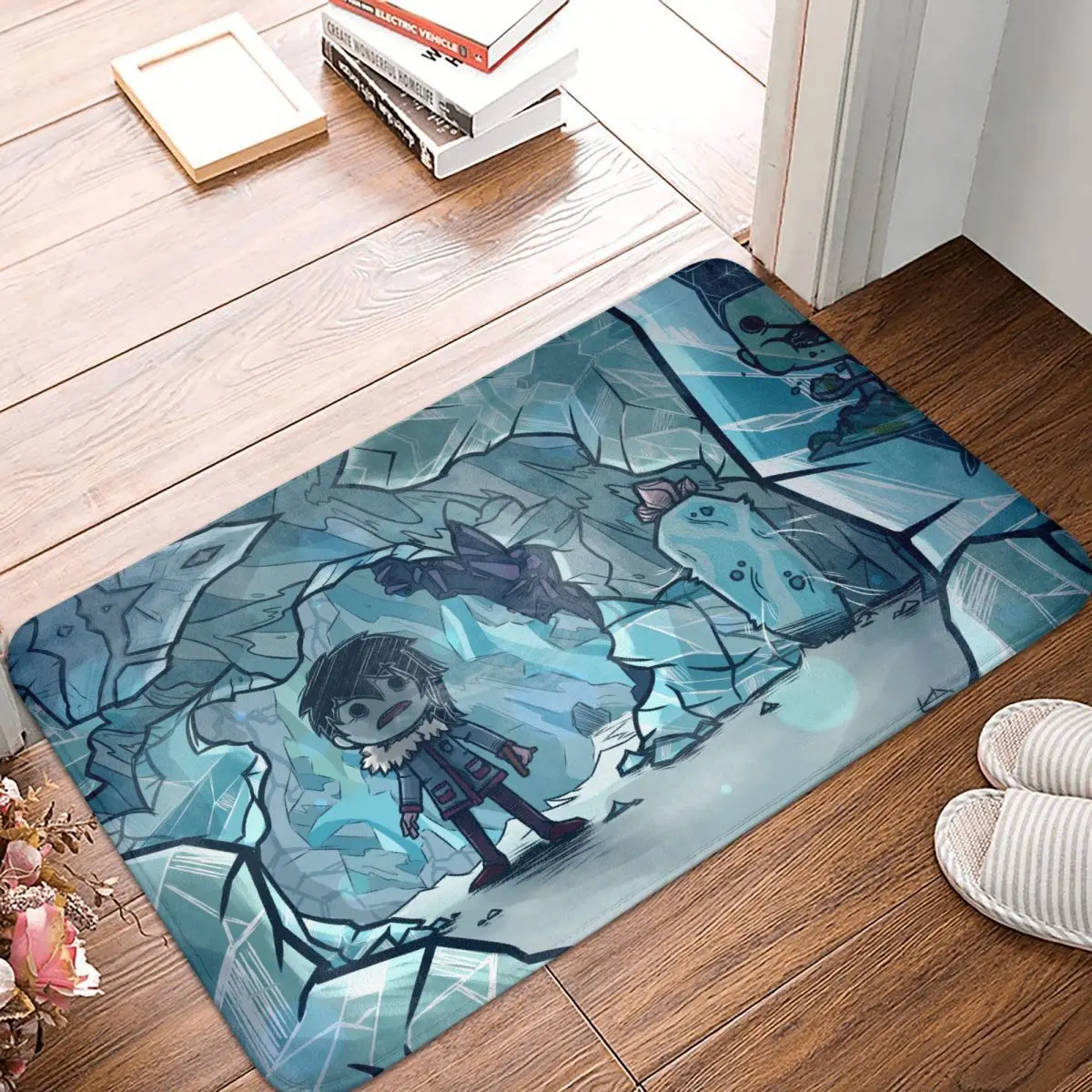 O-Oxygen Not Included Bedroom Mat Ice Doormat Kitchen Carpet Outdoor Rug Home Decoration