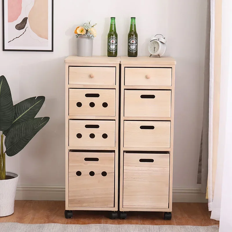 Utilitarian Sliding Chest Timber Repository Unit Drawer-style Bedroom Documentation Organizers for Tidy Living