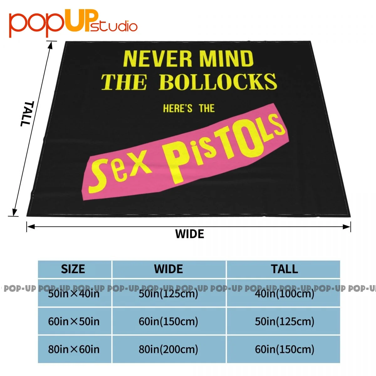 Sex Pistols Never Mind The Blocks Punk Band Blanket Bedding Nap Blanket Machine Washable