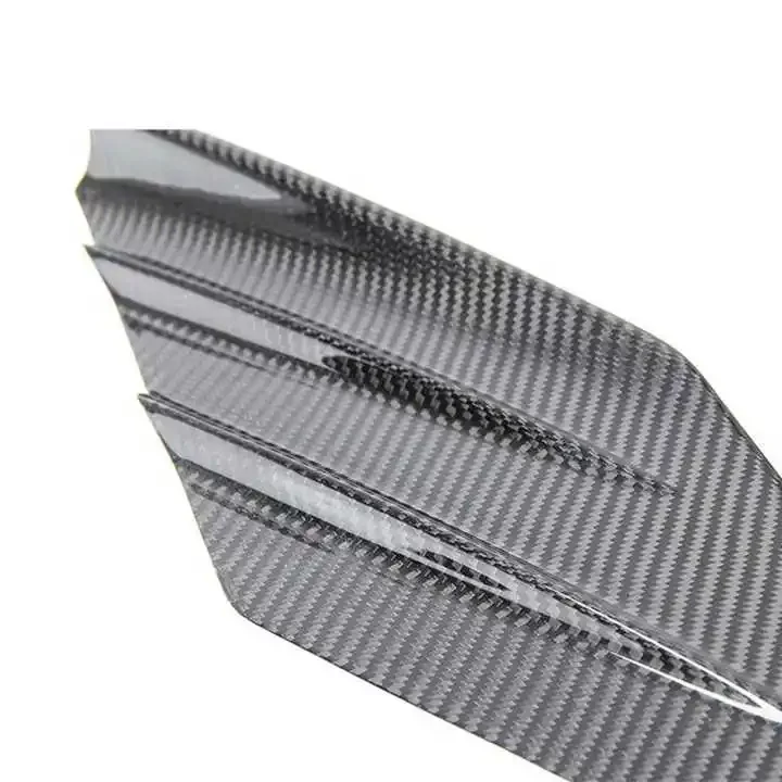 For F8 Dry Carbon Fiber Body Kit Side Air Intake Trims