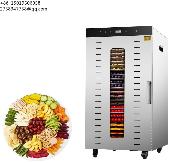 SY-24 Commercial Beef Meat Drying Machine Banana Tomato Mango Fruit Dryer Sea Cucumber Sea Food Dehydrator