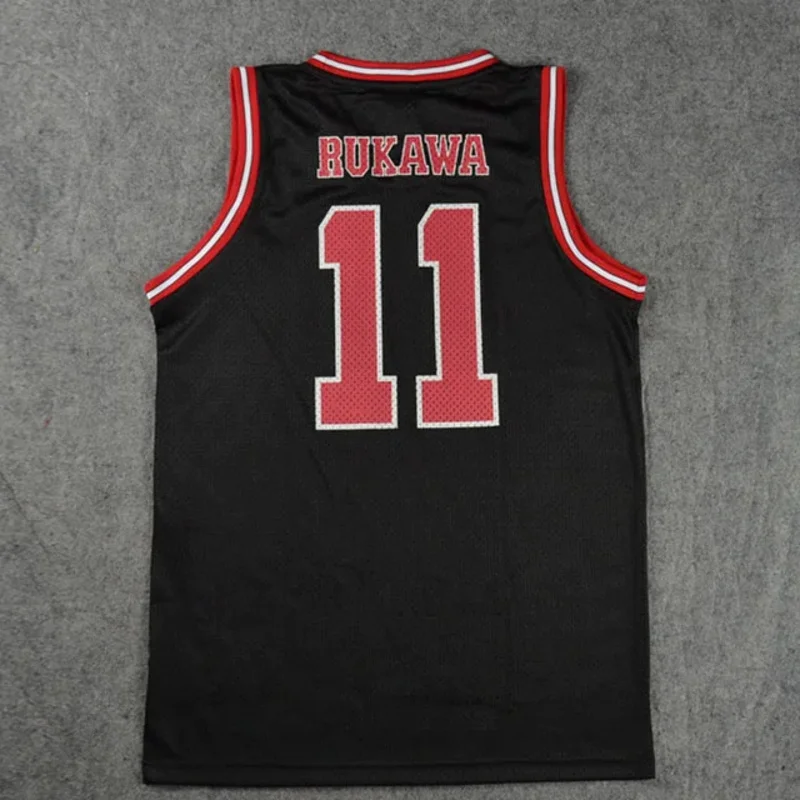 Anime Sakura Cosplay Jersey, AGI HanampiercRukawa, Slam Dunk Jersey, Luminhoku School Basketball Team, Sportedly Quality, 1-15