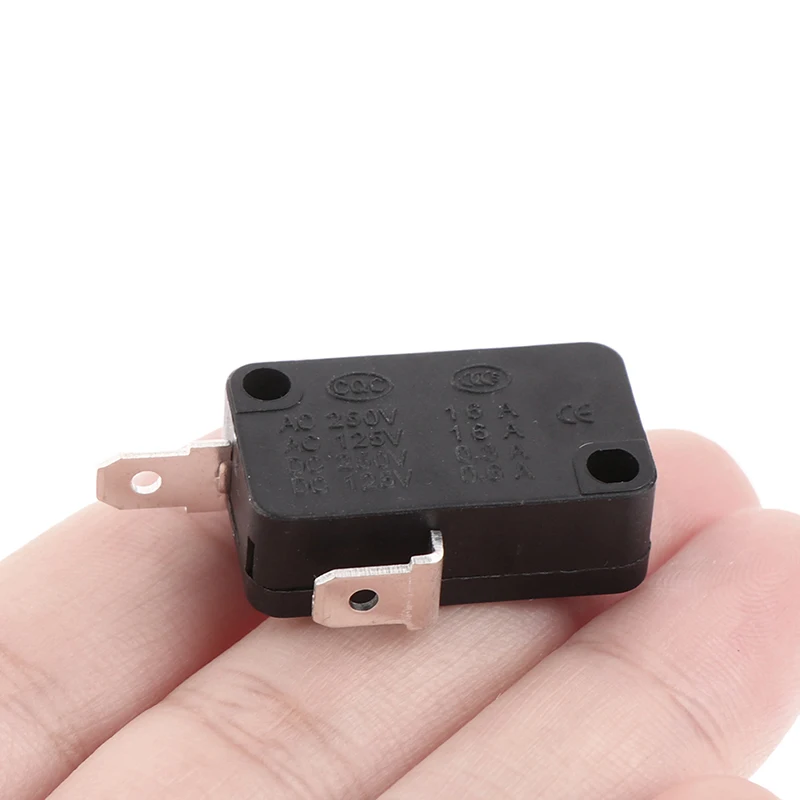 5Pcs KW1-103 Microwave Oven Door Micro Switch 16A 250V 2 Pins Normally Closed Switch High Quality