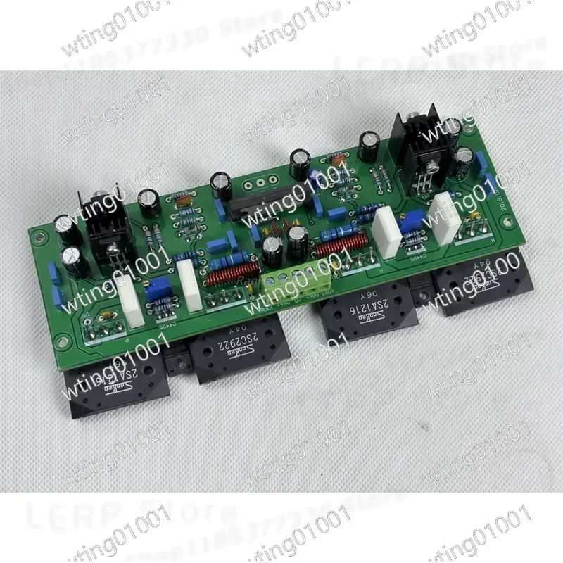 for UPC2581V Push SANKEN C2922 A1216 HiFi Amp Board 150Wx2 Low Noise Distortion Audio Power Amplifier Circuit Module