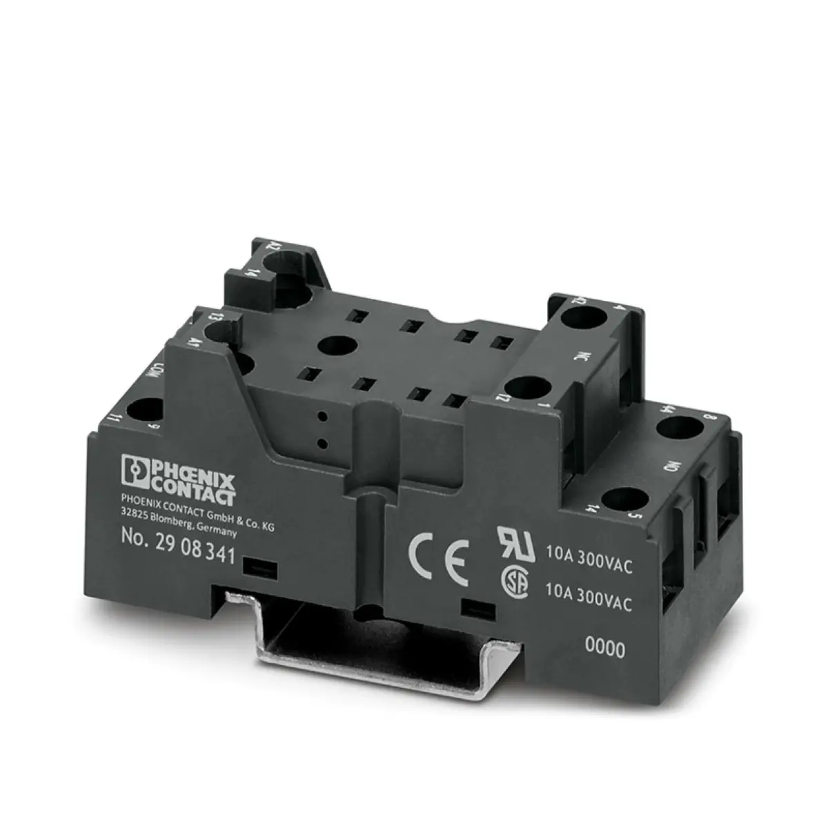 ECOR-2-BSC2-RT/2X21 2908341 Relay base