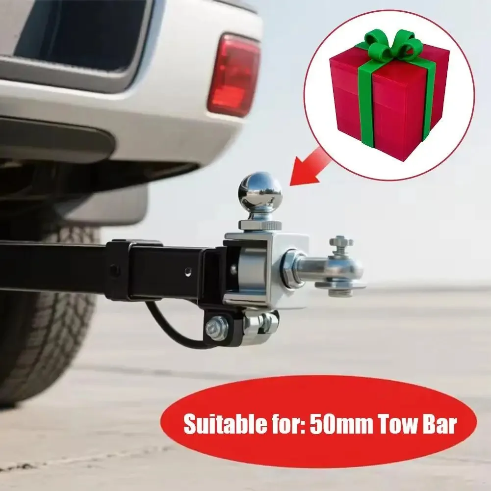 For 50mm Trailer Rod Cover Christmas Topic Trailer Pole Decoration Universal Hitch Prop Covers For Protection Automobile