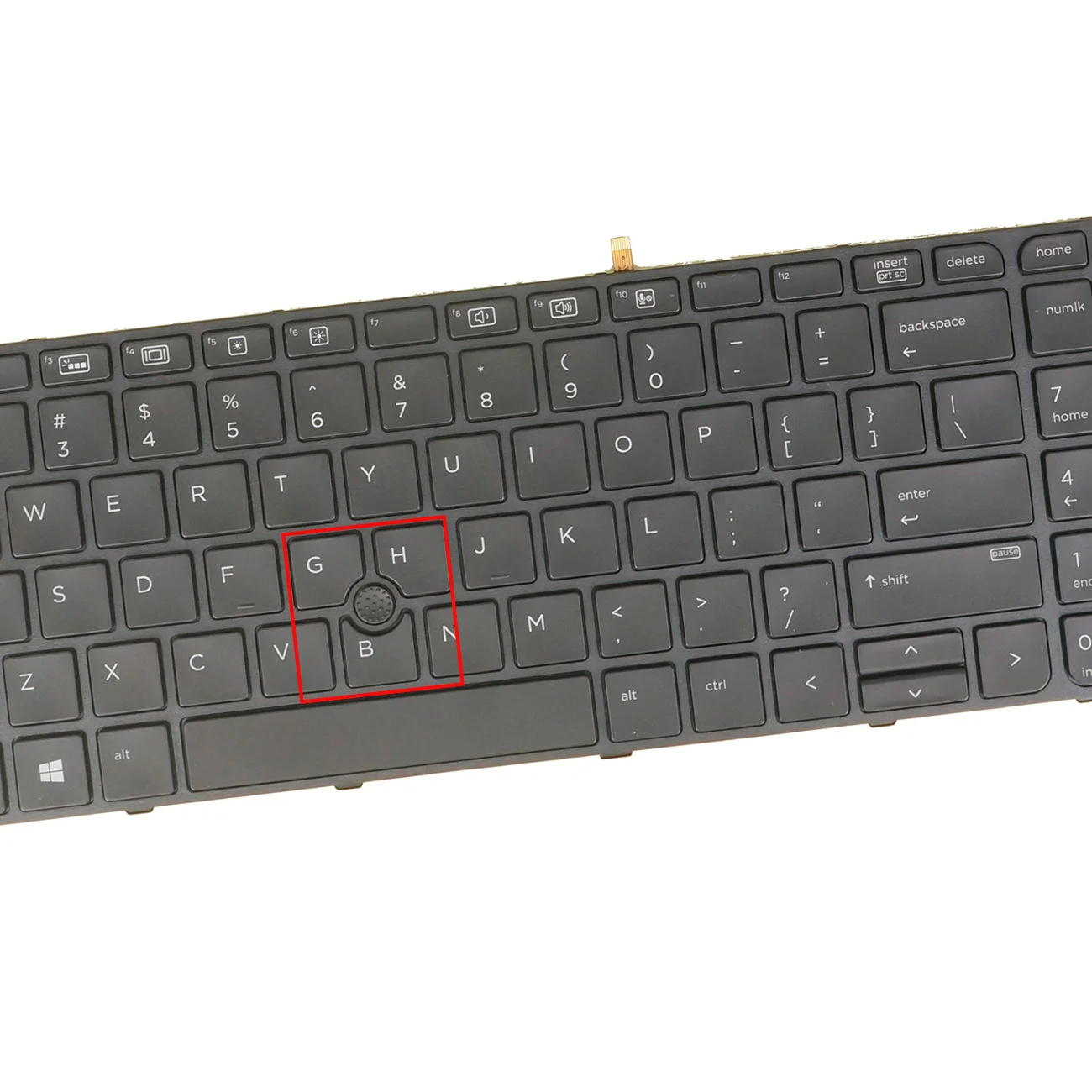 Backlit Laptop Keyboard for HP PROBOOK 650 G2, 650 G3, 655 G2, 655 G3, 841137-001 831023-001 841145-001  US English + Pointer