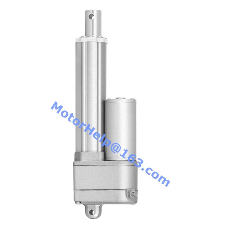 Imagem -02 - Atuador Linear Personalizado com Potenciômetro Modelo de Carga 12v 24v 150 mm 200 mm 300 mm Curso 90 mm s 1200n 264lbs M04p