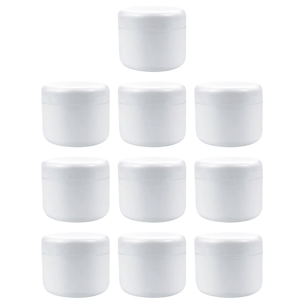 

10 Pcs Travel Containers for Lotions and Creams Portable Bottles Filling Case