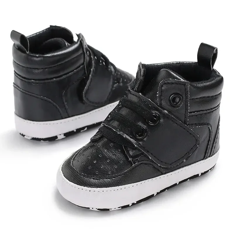 Meckior Neugeborenen Baby Basketballs chuhe High Top Sneaker lüften rutsch feste warme lässige weiche Baumwolle unten Baby Boy Girl Schuhe