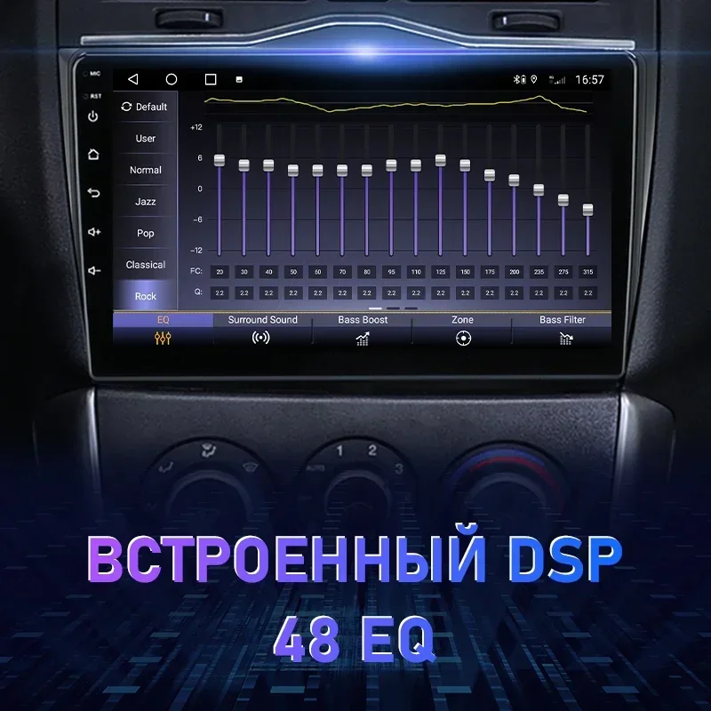 Reproductor de vídeo Multimedia de Radio estéreo para coche Android 12 de 2 Din para LADA BA3 Granta Cross 2018 2019 GPS 4G Carplay unidad principal