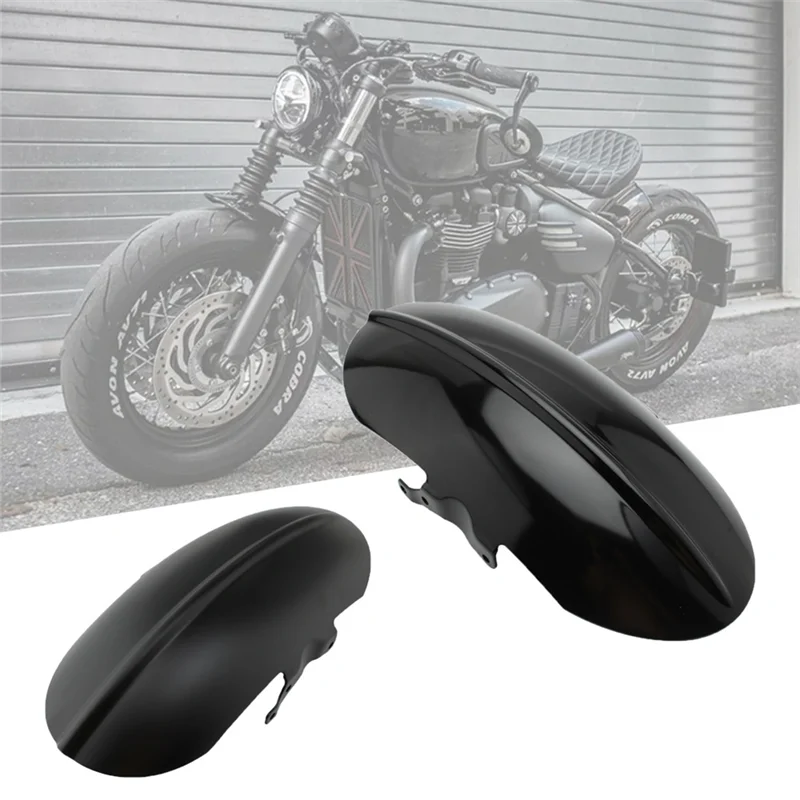 

A51K-Motorcycle Accessories Short Front Fender Mudguard Front Fender Mudguard Bright Black