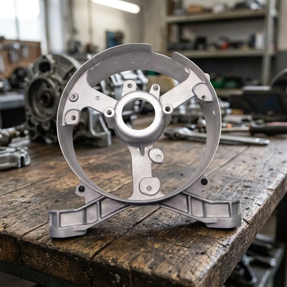 For Generator Tail Cover Bracket Aluminum Round Style for 168F and 170F Engine Compatibility Precise Fit for Reliable Operation