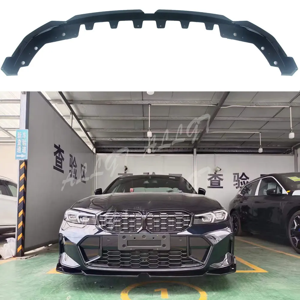 Front Bumper Lip Spoiler Side Lower Splitters Body For BMW G20 3 Series 320i 325i 330i 325Li M 2022+ Install Original Car Hole