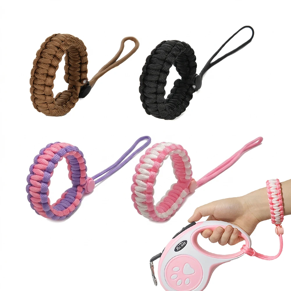 Tragbares Handgelenkband für einziehbare Hundeleine, freihändiges Handgelenk-Accessoire, Haustier-Zugseil-Verlängerungszubehör