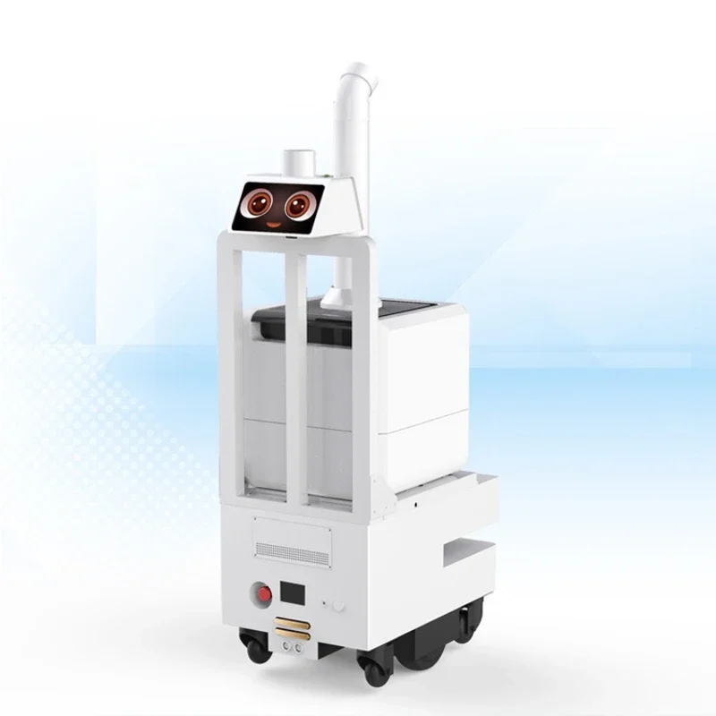 Intelligent sterilization atomizer spray disinfection robot hospital shopping mall hotel school