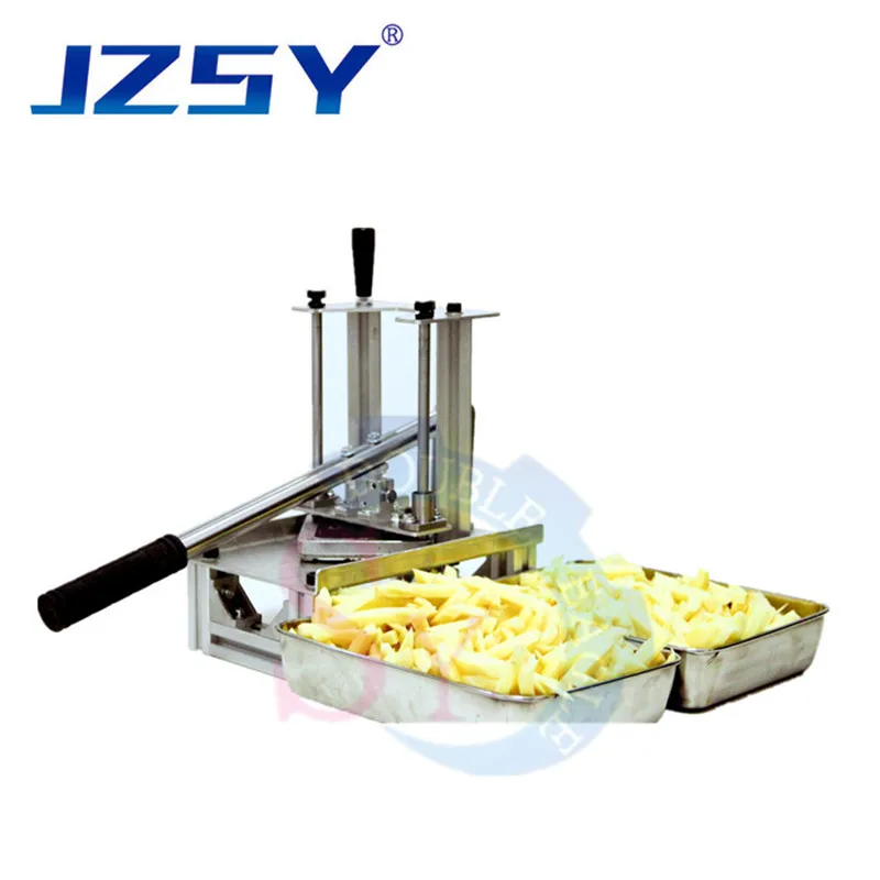 Easy to operate household small manual press potato chips stripping machine/hand pressure white radish onion cuke dicing tools