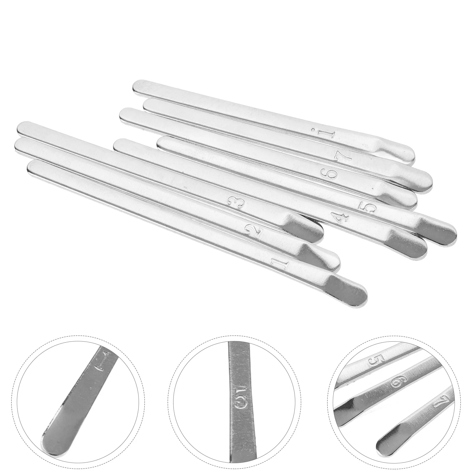 

1 set Mini Kalimba DIY Kit Thumb Piano Replacement Parts Metal Keys Repair Accessories Self-Assembly 8- for Practice