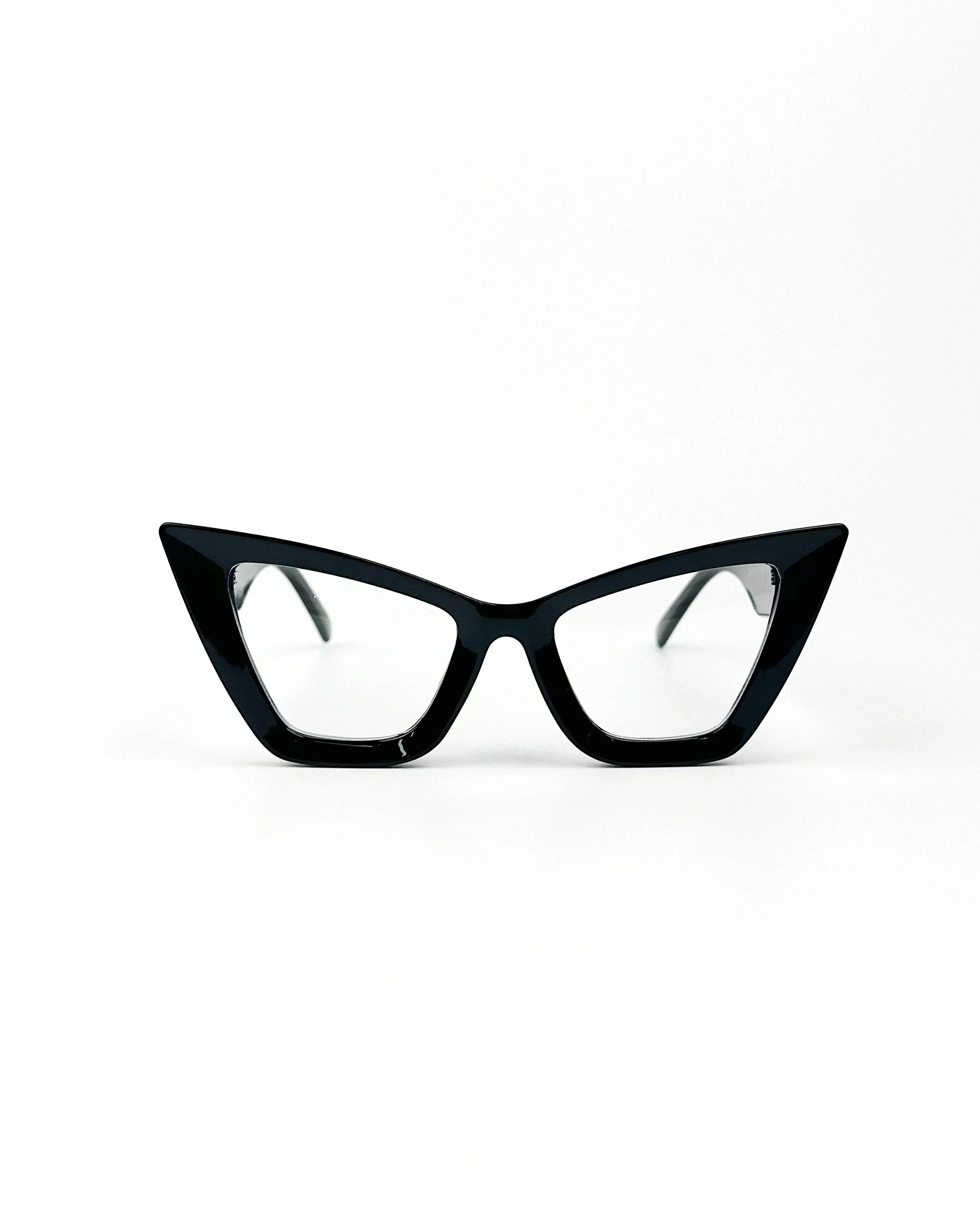 Big Triangle Cat Eyes Exagerado Glasses Frame, Plain Sunglasses, Instagram Popular, Same Côncavo Sunglasses