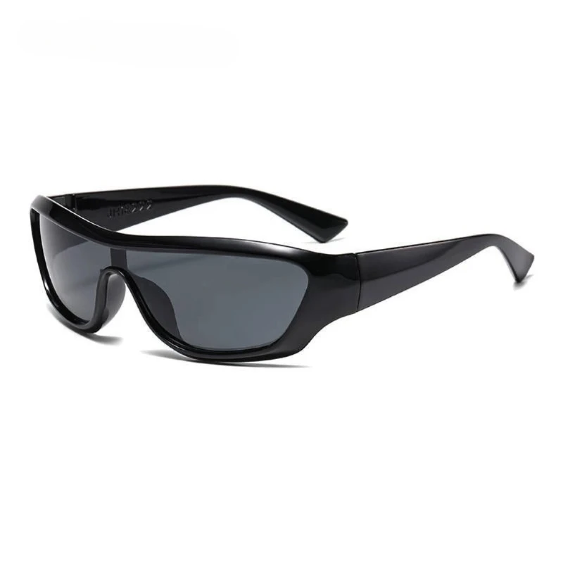 Retro Y2K Women EyeglassesTrendy And Personalized Hip-hop Small Frame Square Anti UV Sunglasses Minimalist Man Shades