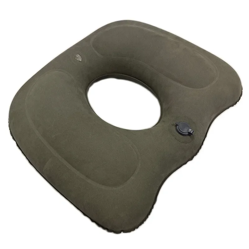 Inflatable Cushion Mid Hollow Anti-Decubitus Hemorrhoids Flocked Buttock Cushion Seats Home Supplies