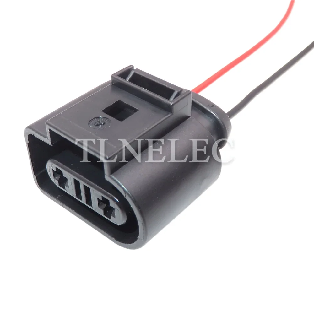 2 Pin Way Auto Coolant Temperature Sensor Socket With Wires Automobile Waterproof Connector For VW Audi 1K0973202 1K0 973 202